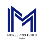 mm pioneering tents logo